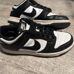 Nike Women’s Black and White Dunks